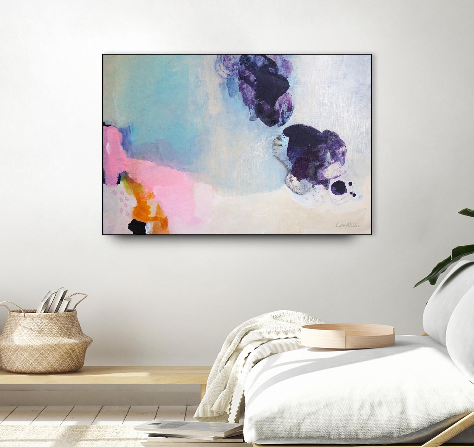 A Pair of Things by Lina Alattar on GIANT ART - multicolor abstracts; contemporary