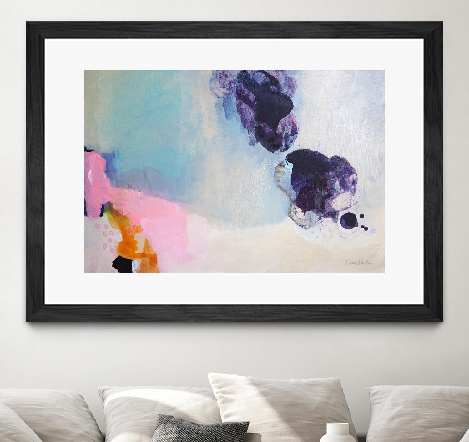 A Pair of Things by Lina Alattar on GIANT ART - multicolor abstracts; contemporary