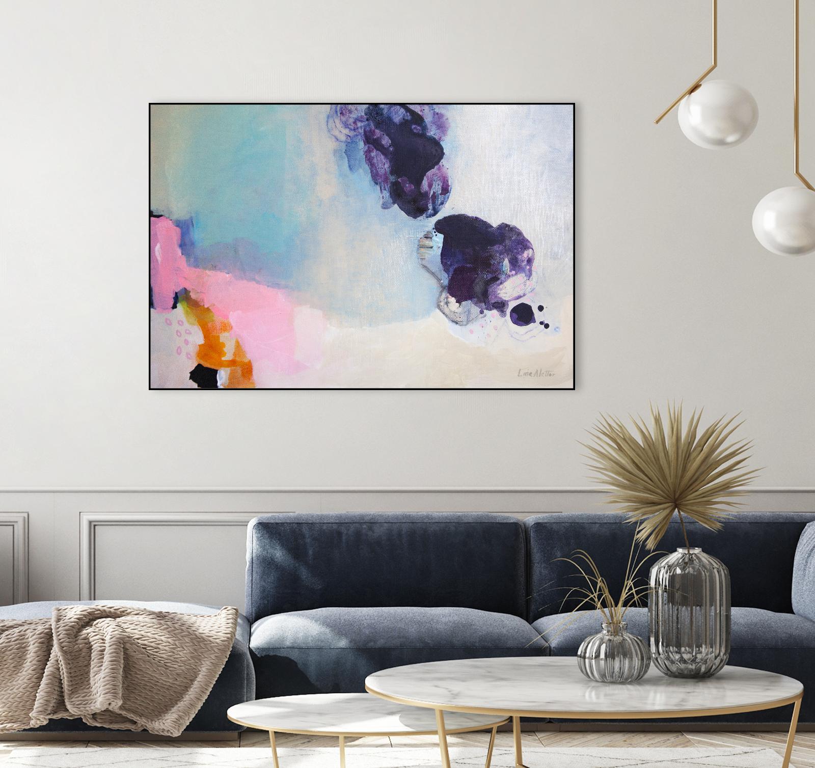 A Pair of Things by Lina Alattar on GIANT ART - multicolor abstracts; contemporary