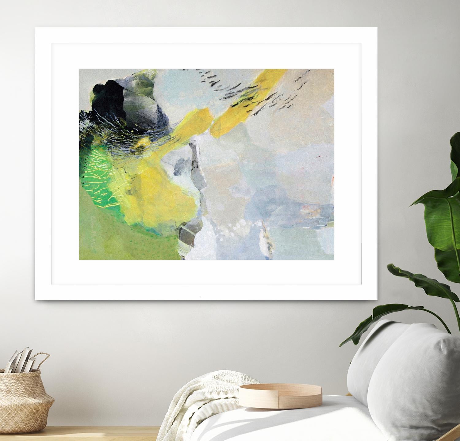 Deeper than Thought by Lina Alattar on GIANT ART - multicolor abstracts; contemporary