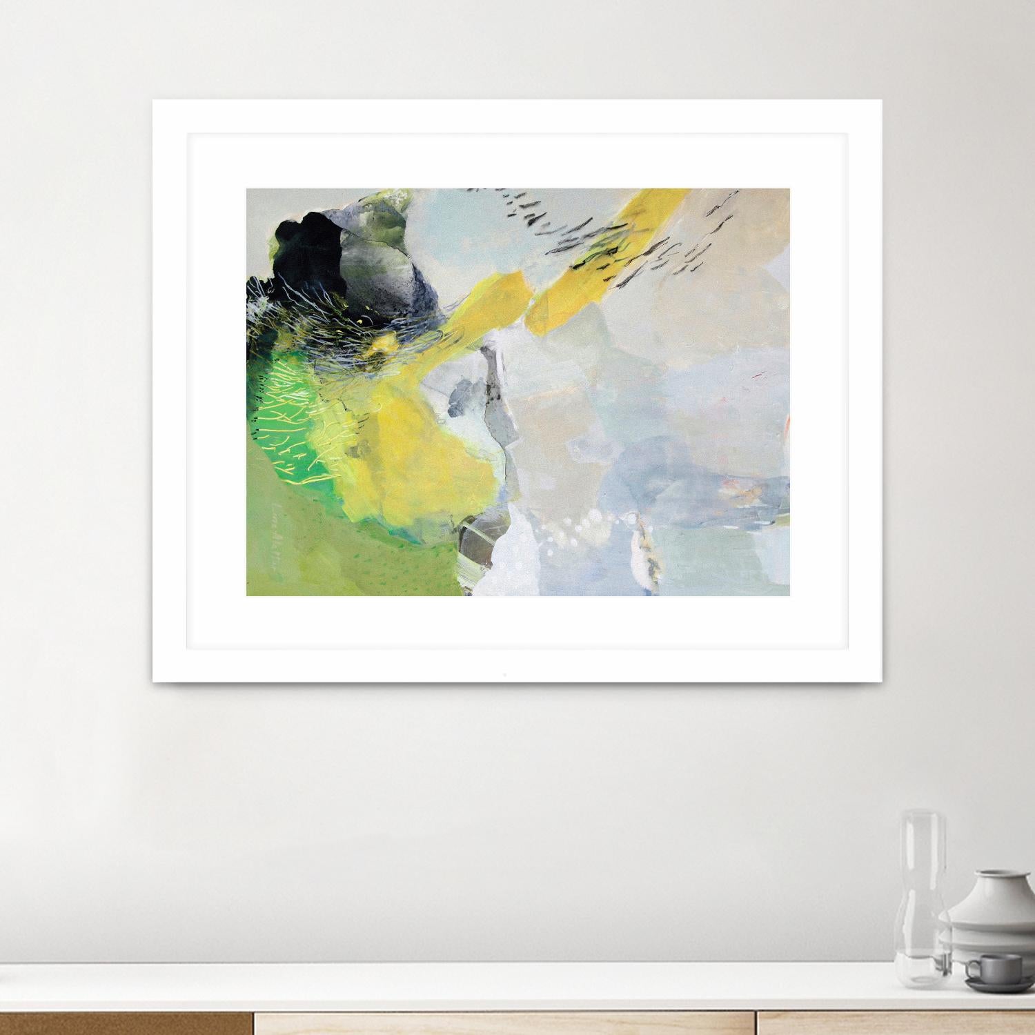 Deeper than Thought by Lina Alattar on GIANT ART - multicolor abstracts; contemporary