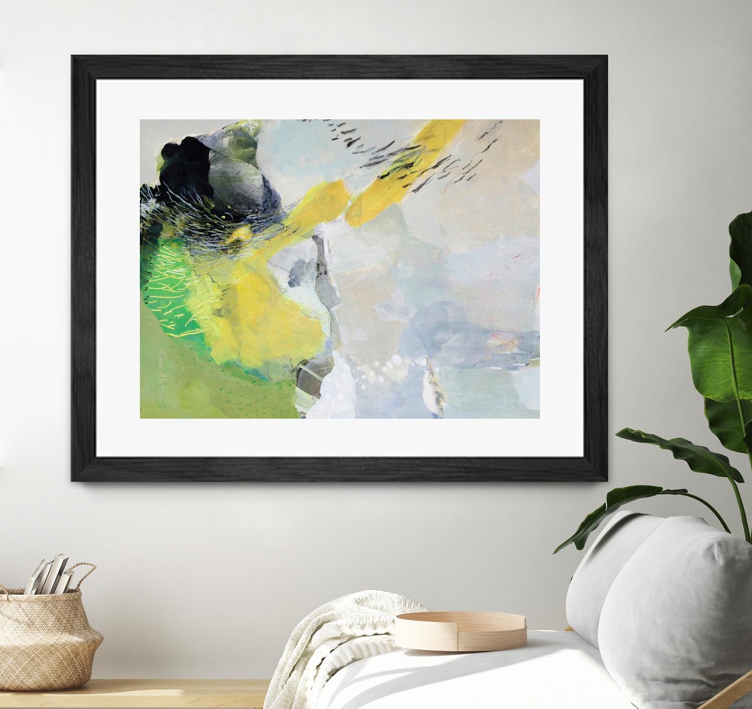 Deeper than Thought by Lina Alattar on GIANT ART - multicolor abstracts; contemporary