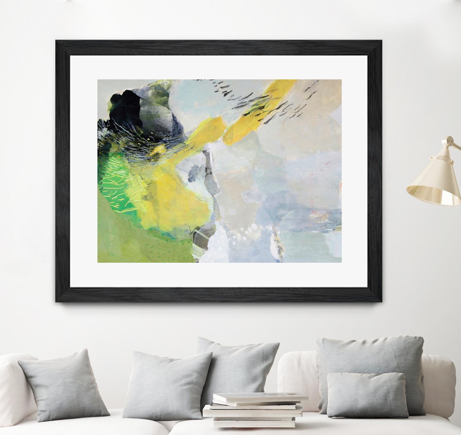 Deeper than Thought by Lina Alattar on GIANT ART - multicolor abstracts; contemporary