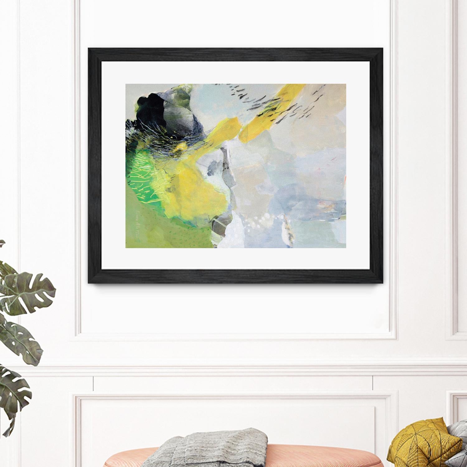 Deeper than Thought by Lina Alattar on GIANT ART - multicolor abstracts; contemporary