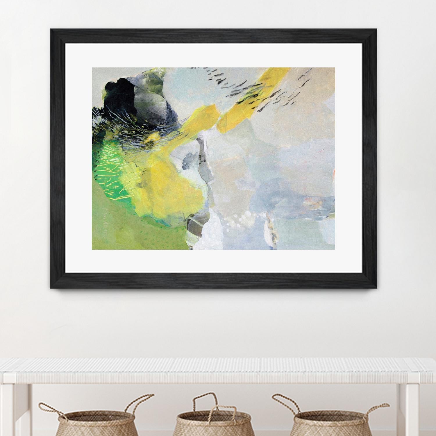 Deeper than Thought by Lina Alattar on GIANT ART - multicolor abstracts; contemporary