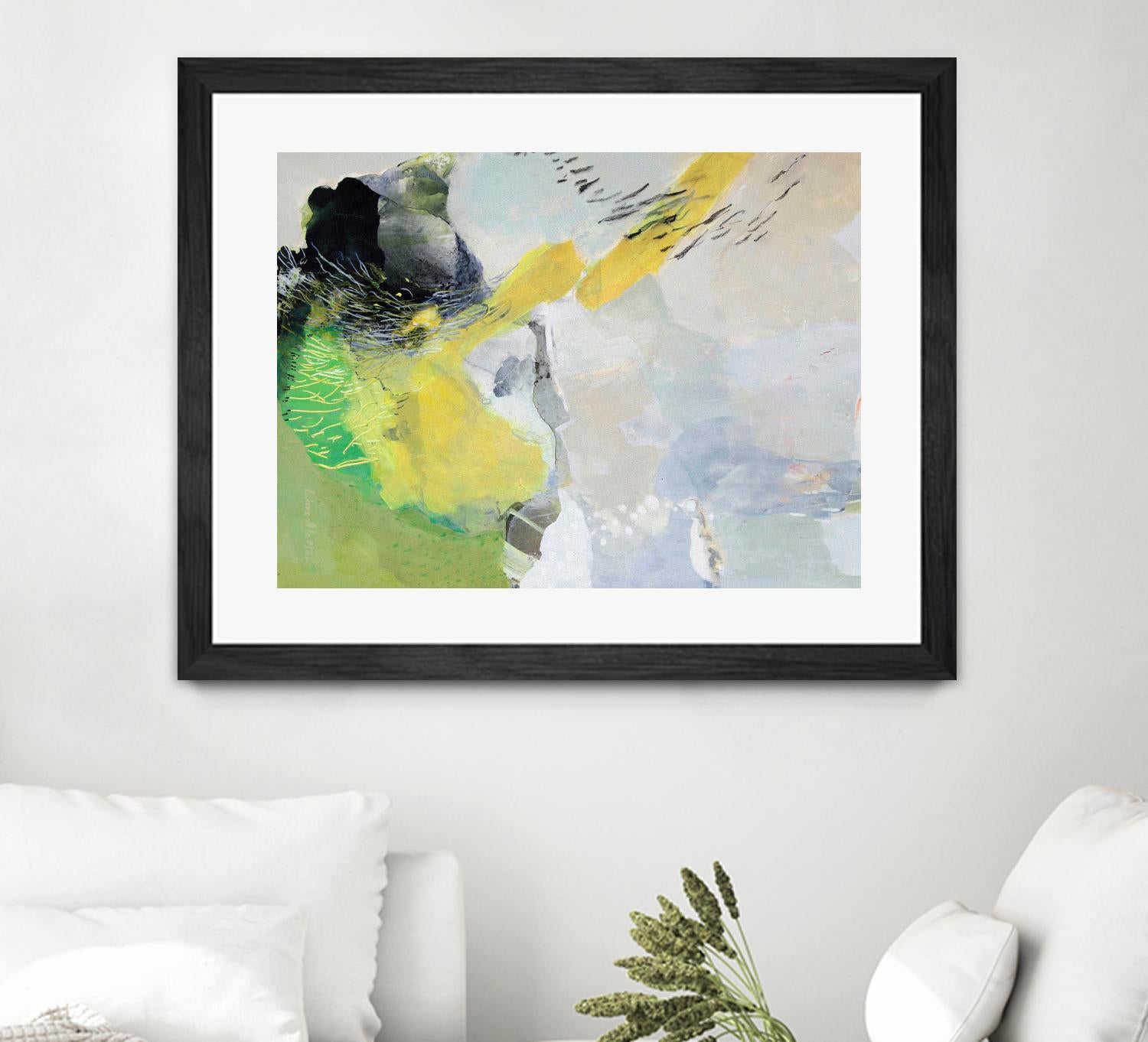 Deeper than Thought by Lina Alattar on GIANT ART - multicolor abstracts; contemporary