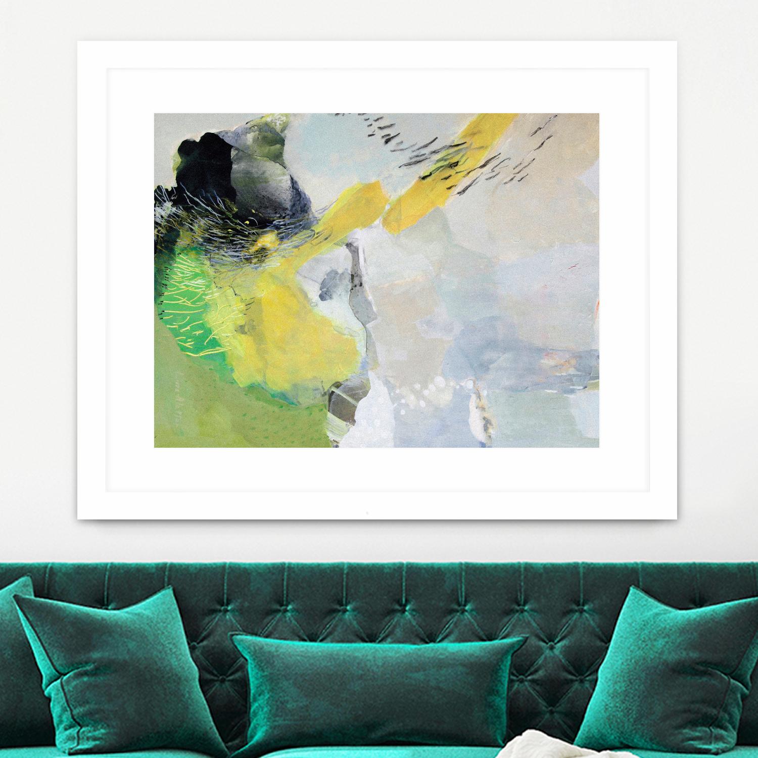 Deeper than Thought by Lina Alattar on GIANT ART - multicolor abstracts; contemporary