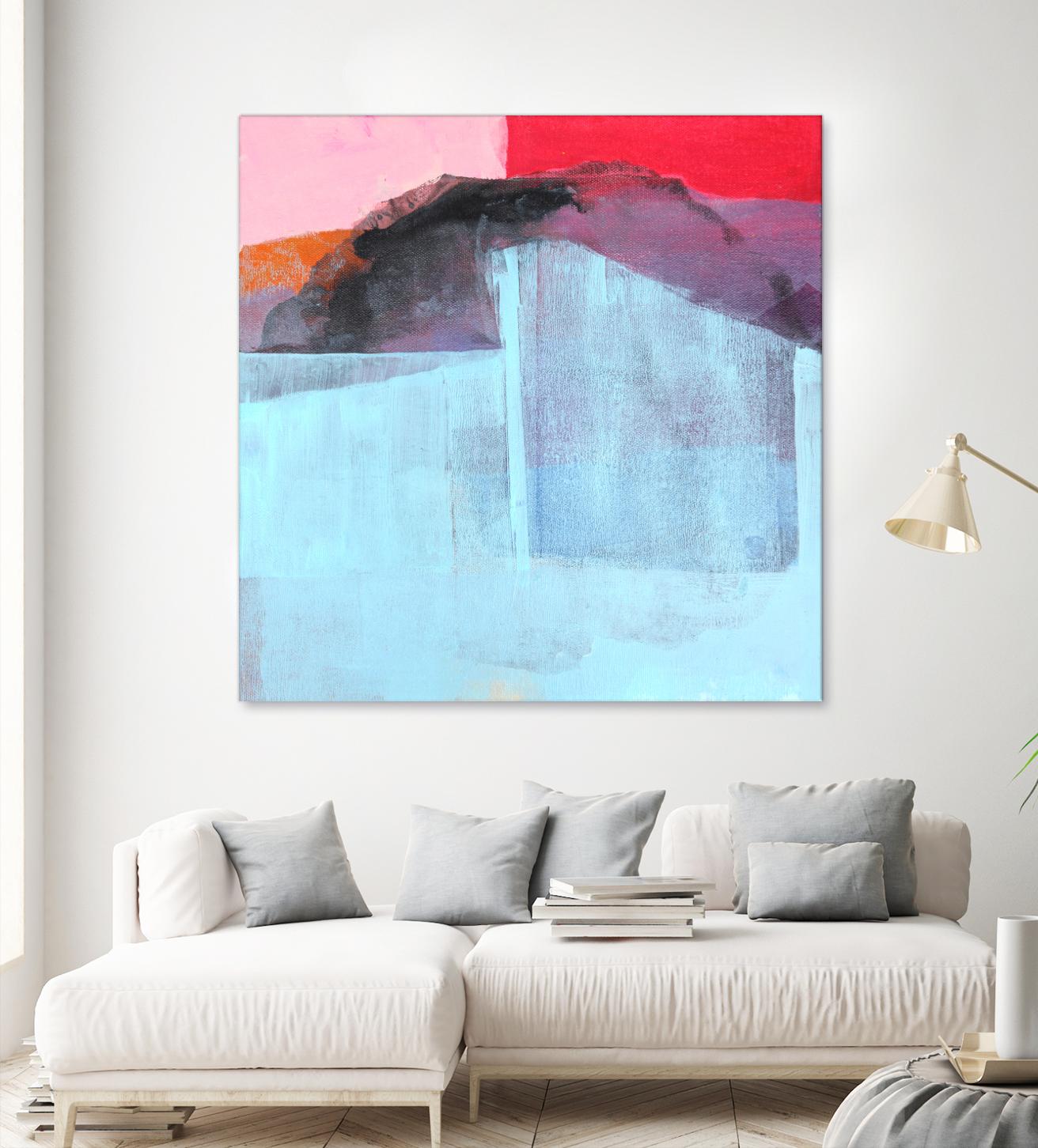 Hiding Places by Lina Alattar on GIANT ART - multicolor abstracts; contemporary