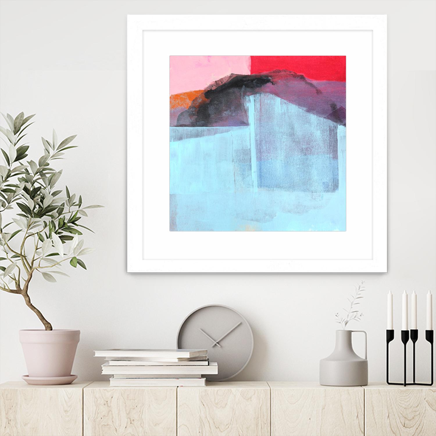 Hiding Places by Lina Alattar on GIANT ART - multicolor abstracts; contemporary