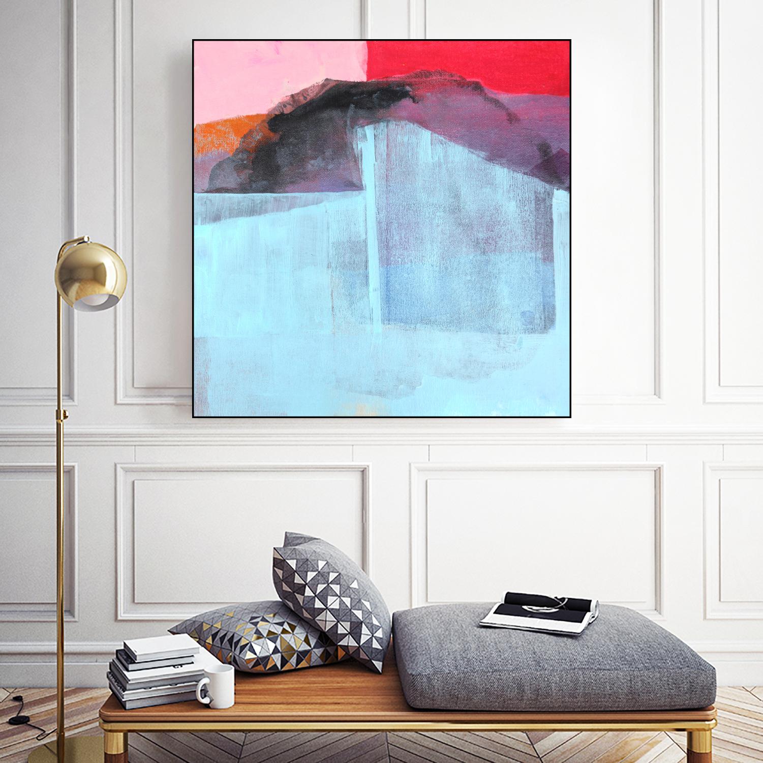 Hiding Places by Lina Alattar on GIANT ART - multicolor abstracts; contemporary