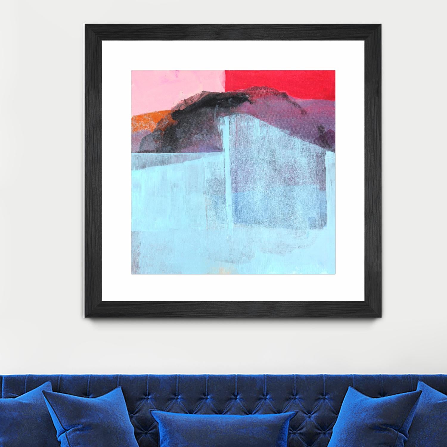 Hiding Places by Lina Alattar on GIANT ART - multicolor abstracts; contemporary