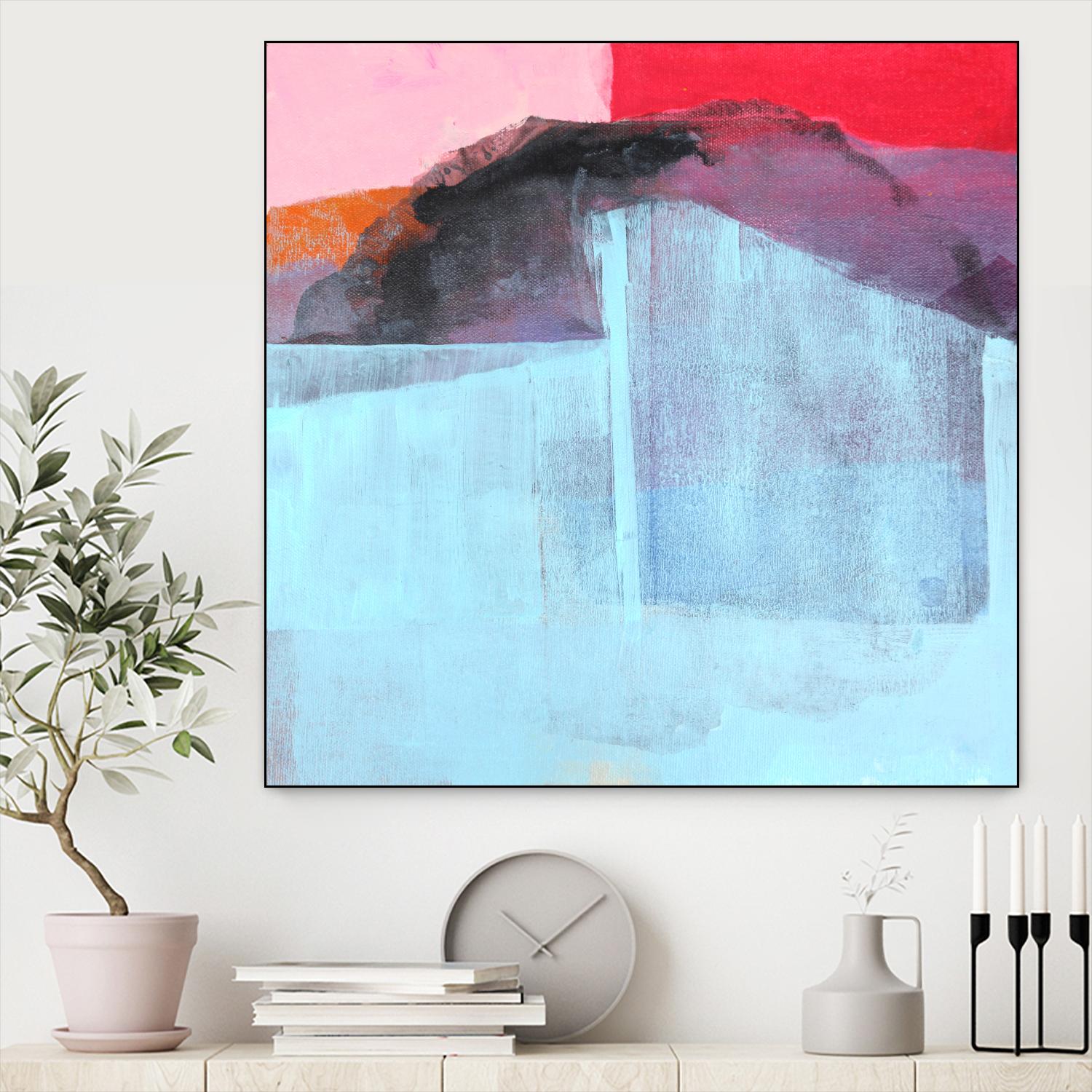 Hiding Places by Lina Alattar on GIANT ART - multicolor abstracts; contemporary