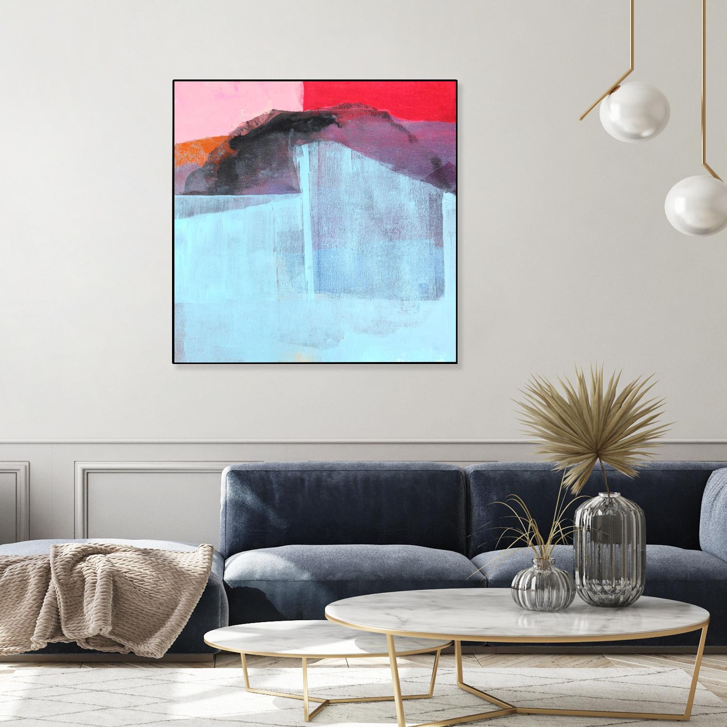 Hiding Places by Lina Alattar on GIANT ART - multicolor abstracts; contemporary