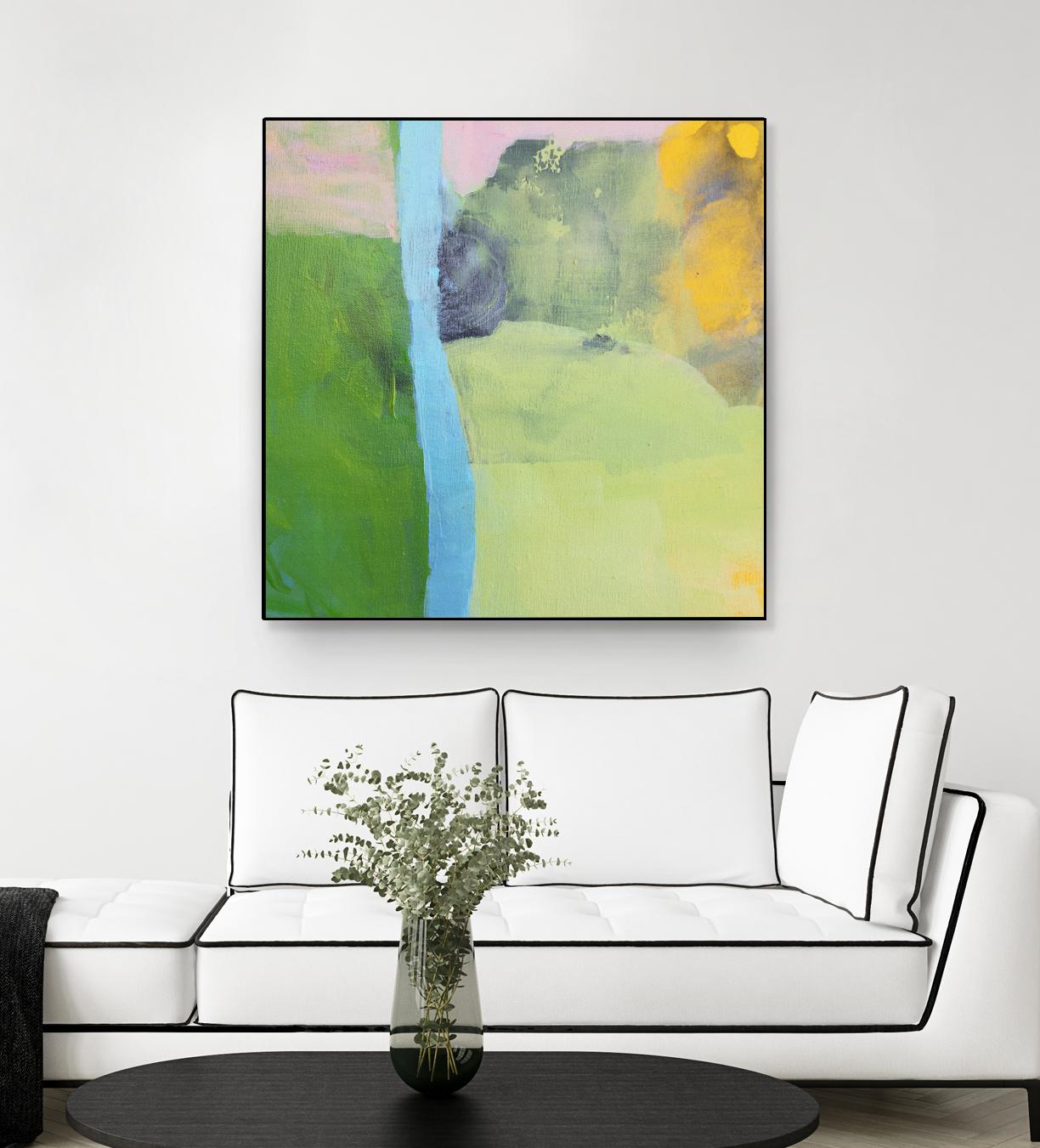 Moon Haze by Lina Alattar on GIANT ART - multicolor abstracts; contemporary