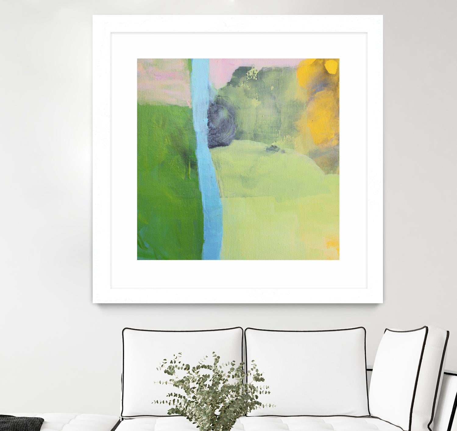 Moon Haze by Lina Alattar on GIANT ART - multicolor abstracts; contemporary