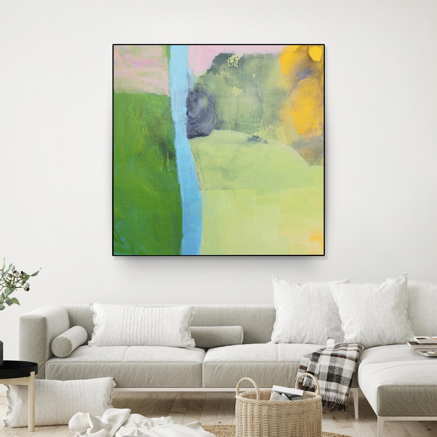 Moon Haze by Lina Alattar on GIANT ART - multicolor abstracts; contemporary