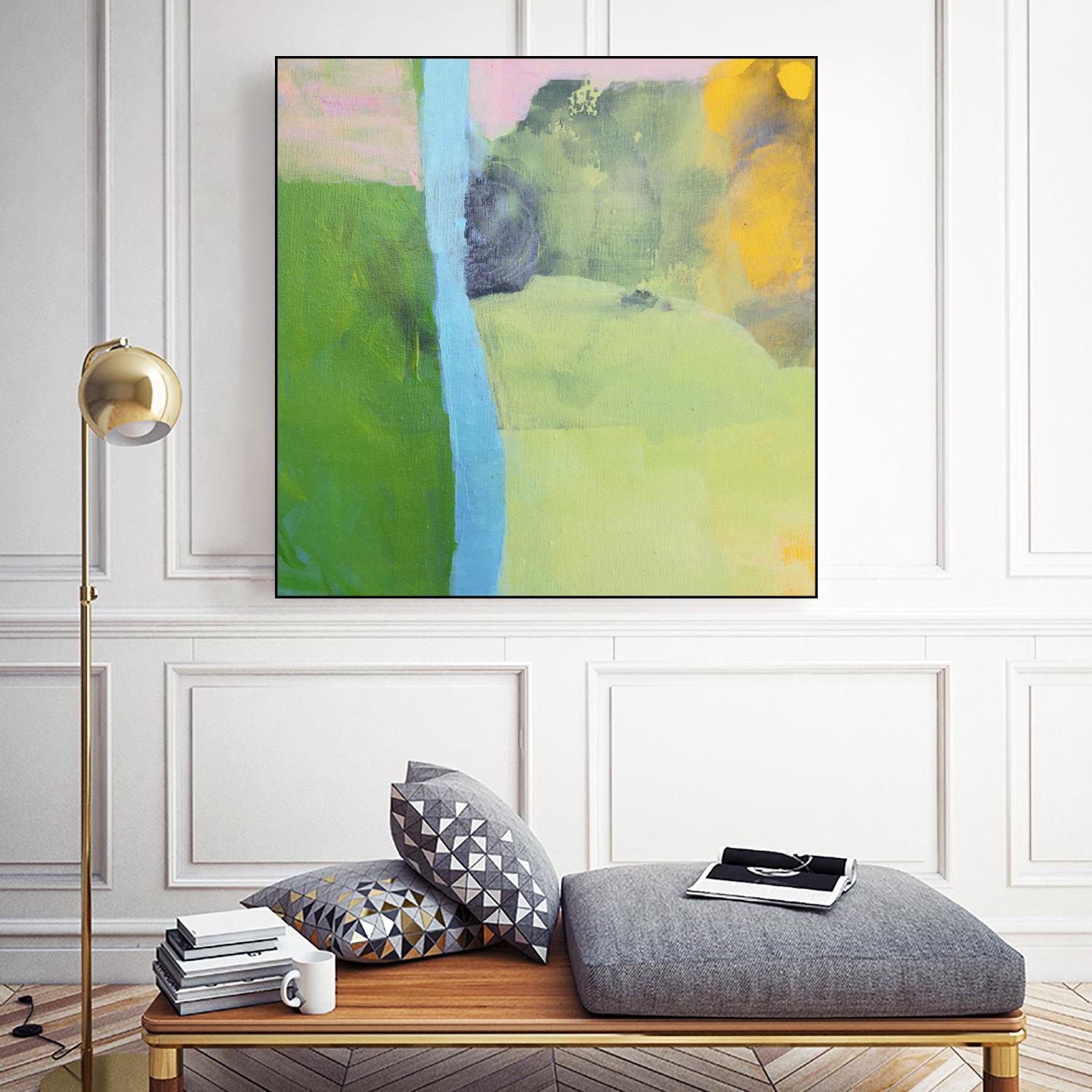 Moon Haze by Lina Alattar on GIANT ART - multicolor abstracts; contemporary