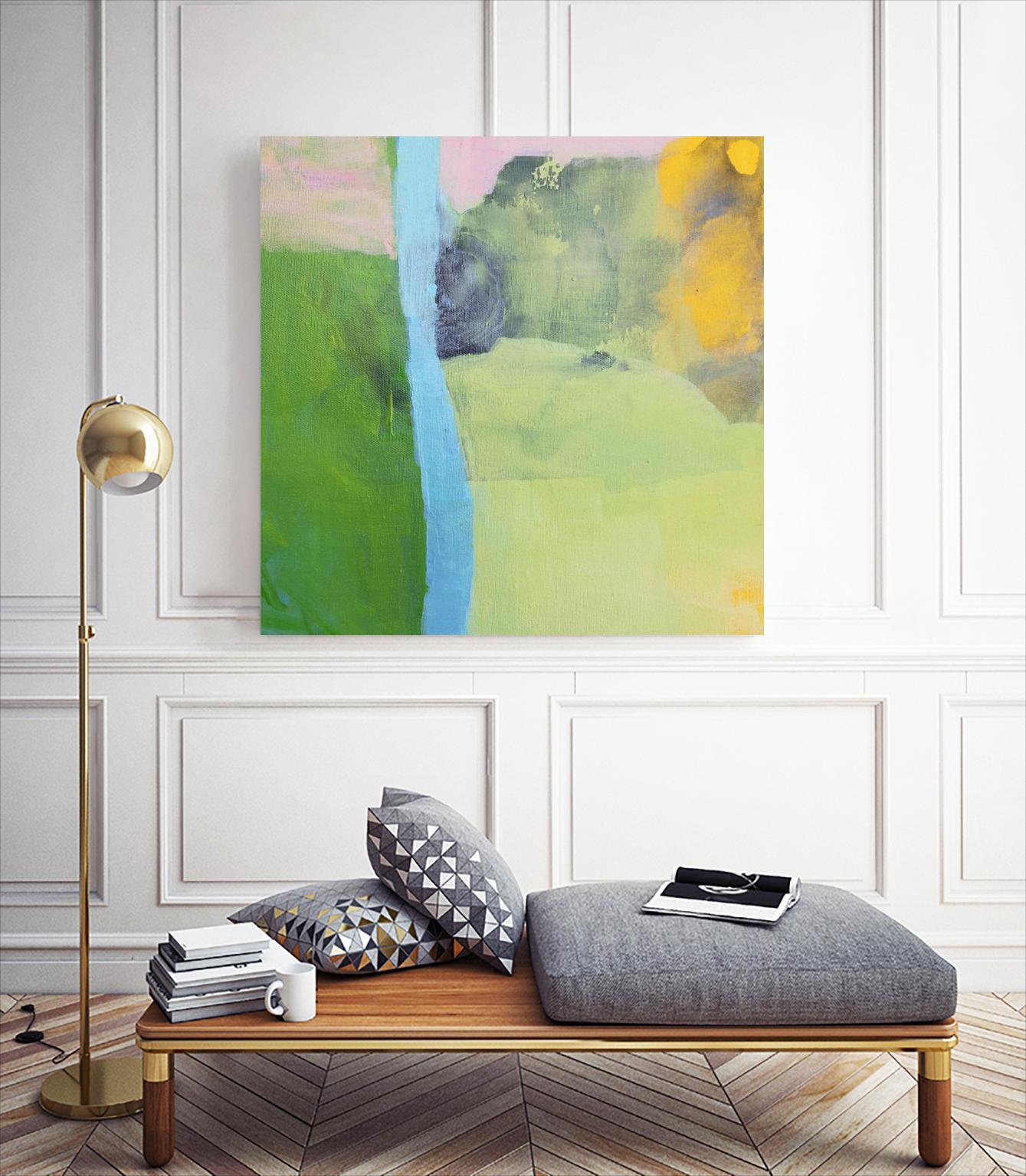 Moon Haze by Lina Alattar on GIANT ART - multicolor abstracts; contemporary