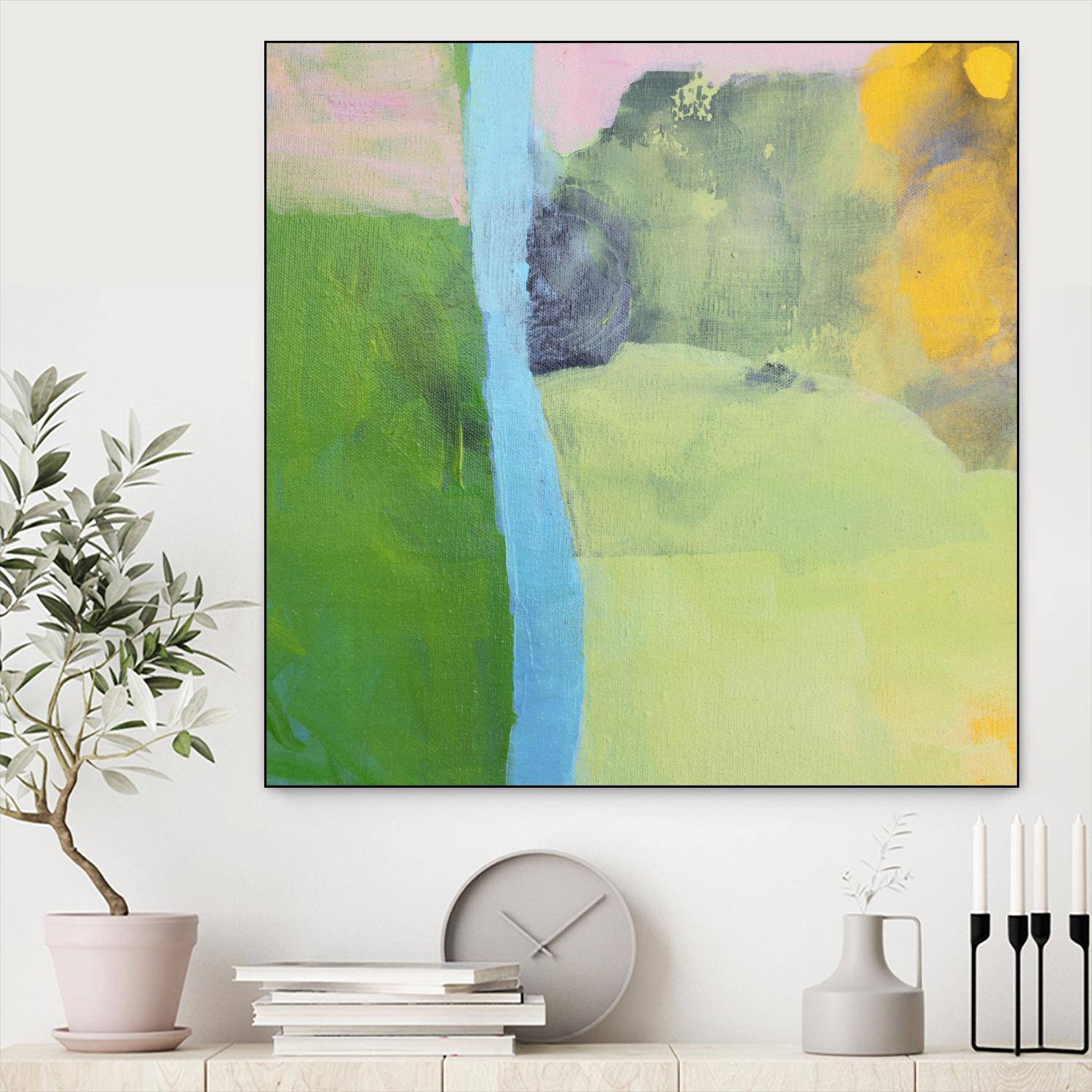 Moon Haze by Lina Alattar on GIANT ART - multicolor abstracts; contemporary