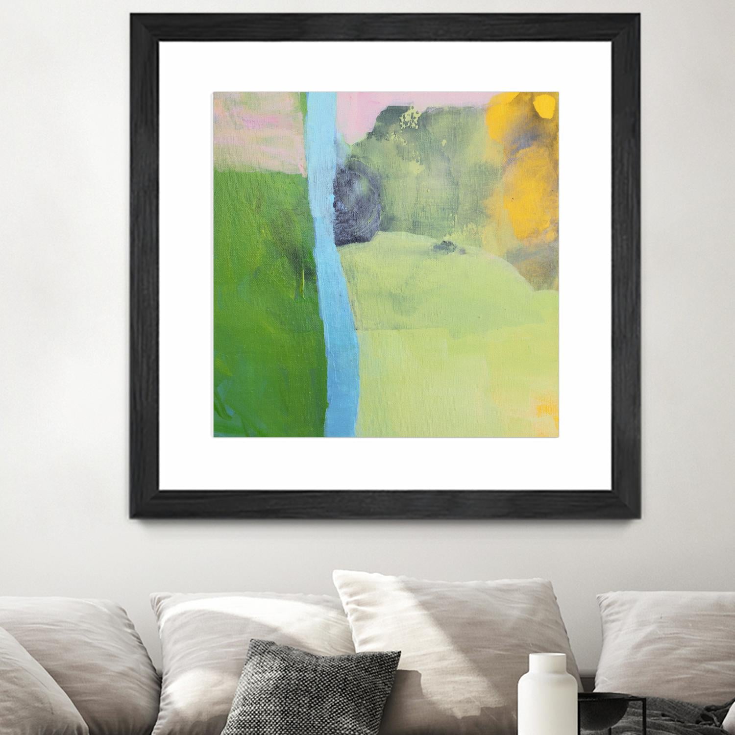 Moon Haze by Lina Alattar on GIANT ART - multicolor abstracts; contemporary