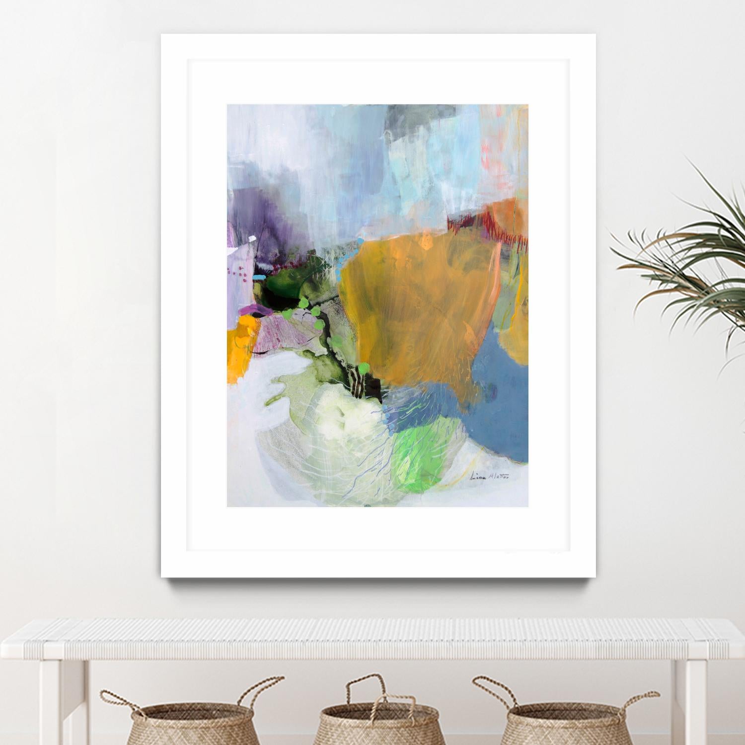 Where There Is Always More by Lina Alattar on GIANT ART - multicolor abstracts; contemporary