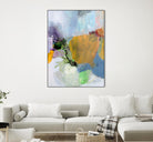 Where There Is Always More by Lina Alattar on GIANT ART - multicolor abstracts; contemporary