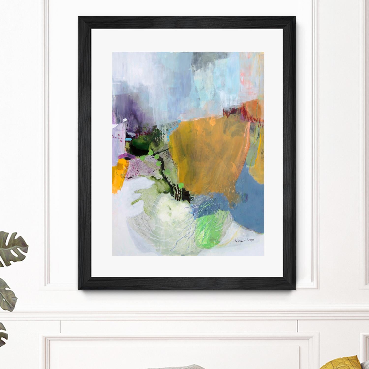 Where There Is Always More by Lina Alattar on GIANT ART - multicolor abstracts; contemporary