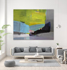 Nestled Reflection by Lina Alattar on GIANT ART - multicolor abstracts; contemporary