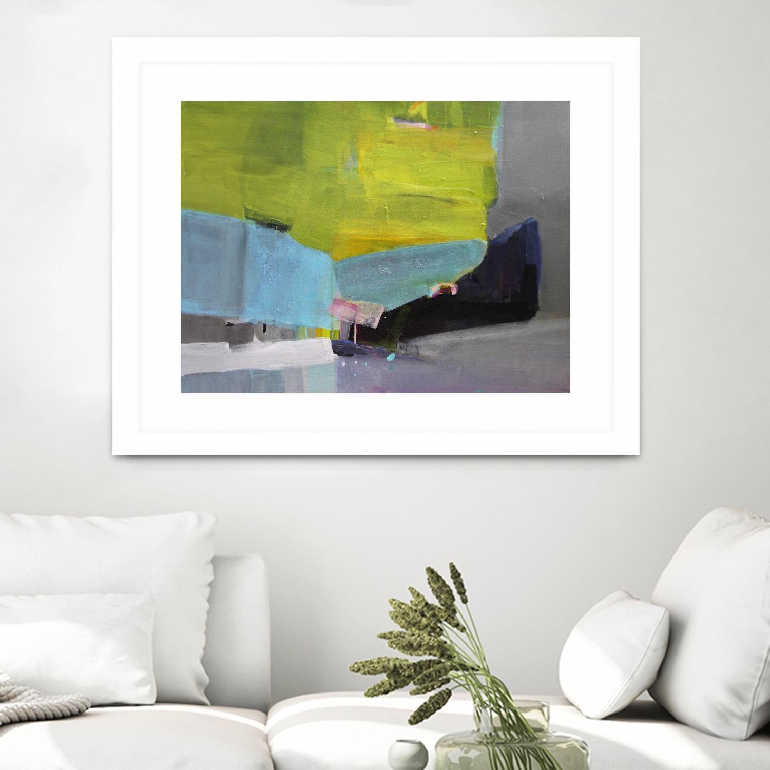 Nestled Reflection by Lina Alattar on GIANT ART - multicolor abstracts; contemporary
