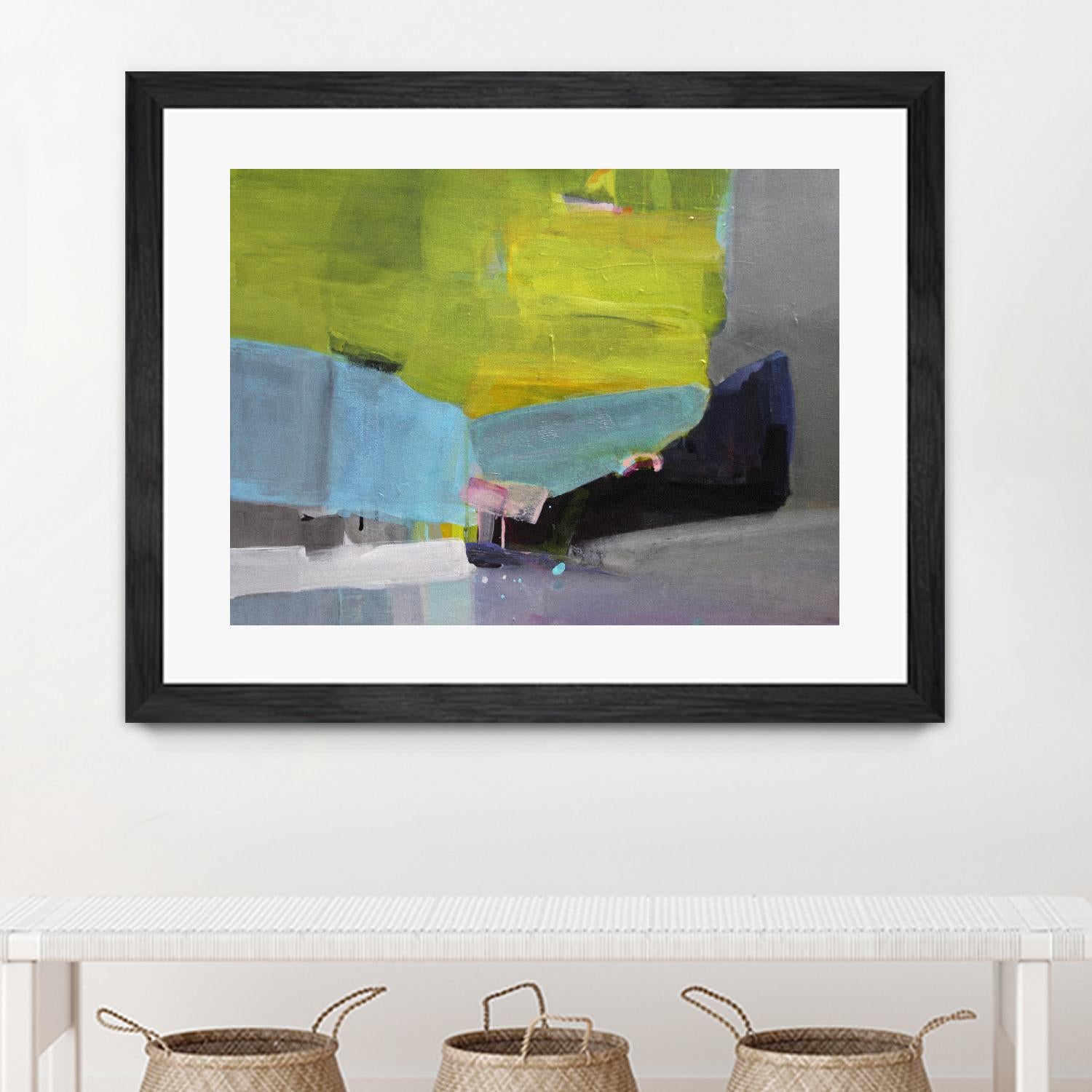 Nestled Reflection by Lina Alattar on GIANT ART - multicolor abstracts; contemporary