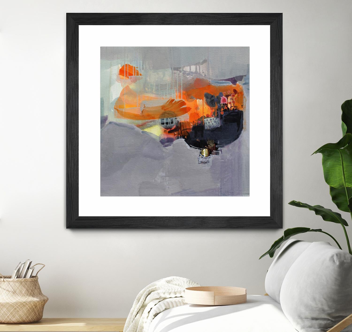 Carried Away by Lina Alattar on GIANT ART - multicolor abstracts; contemporary