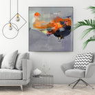 Carried Away by Lina Alattar on GIANT ART - multicolor abstracts; contemporary