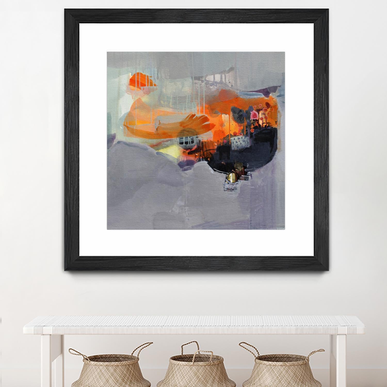 Carried Away by Lina Alattar on GIANT ART - multicolor abstracts; contemporary