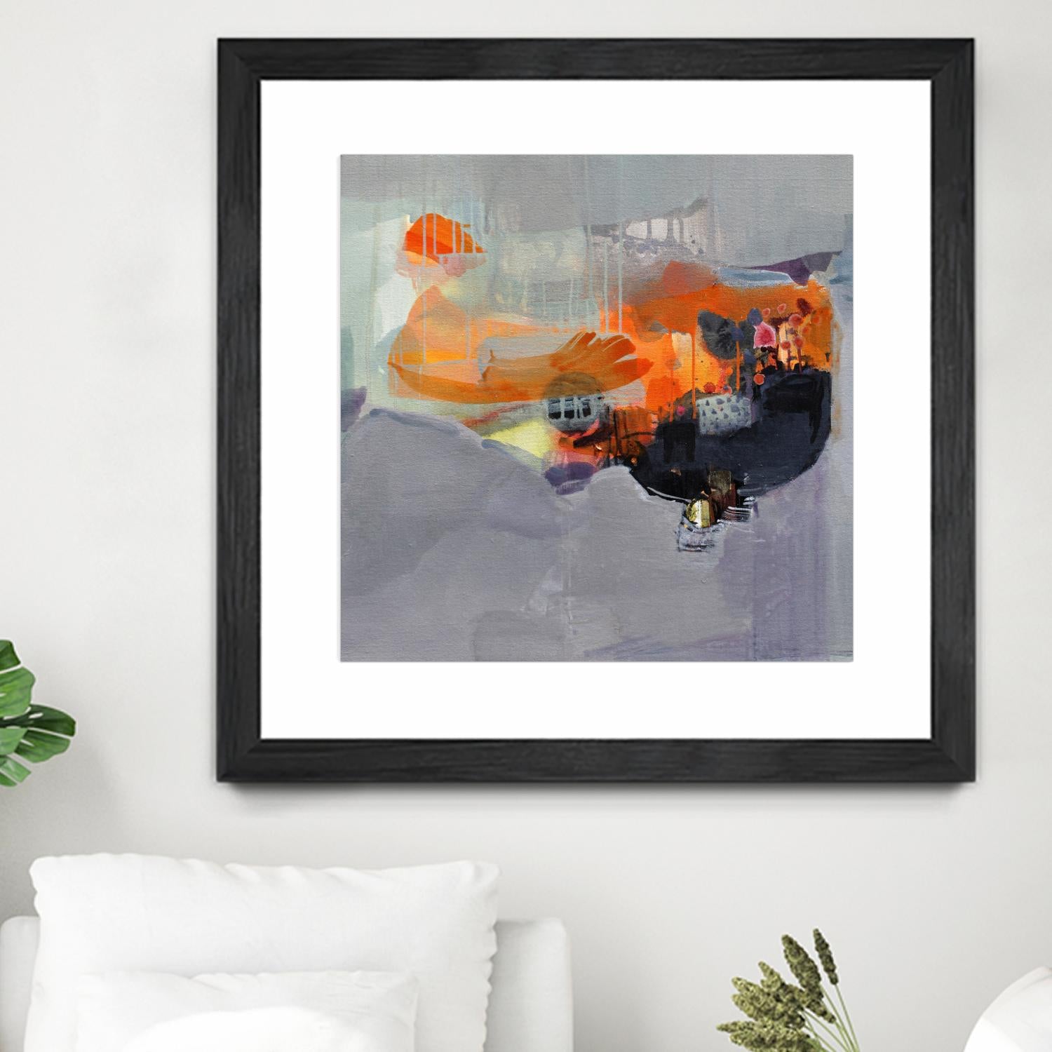 Carried Away by Lina Alattar on GIANT ART - multicolor abstracts; contemporary