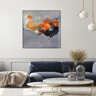 Carried Away by Lina Alattar on GIANT ART - multicolor abstracts; contemporary