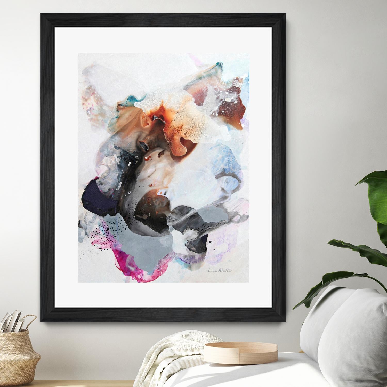 Without Intentions by Lina Alattar on GIANT ART - multicolor abstracts; contemporary