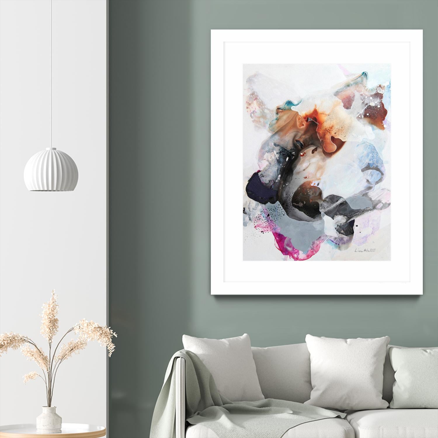 Without Intentions by Lina Alattar on GIANT ART - multicolor abstracts; contemporary