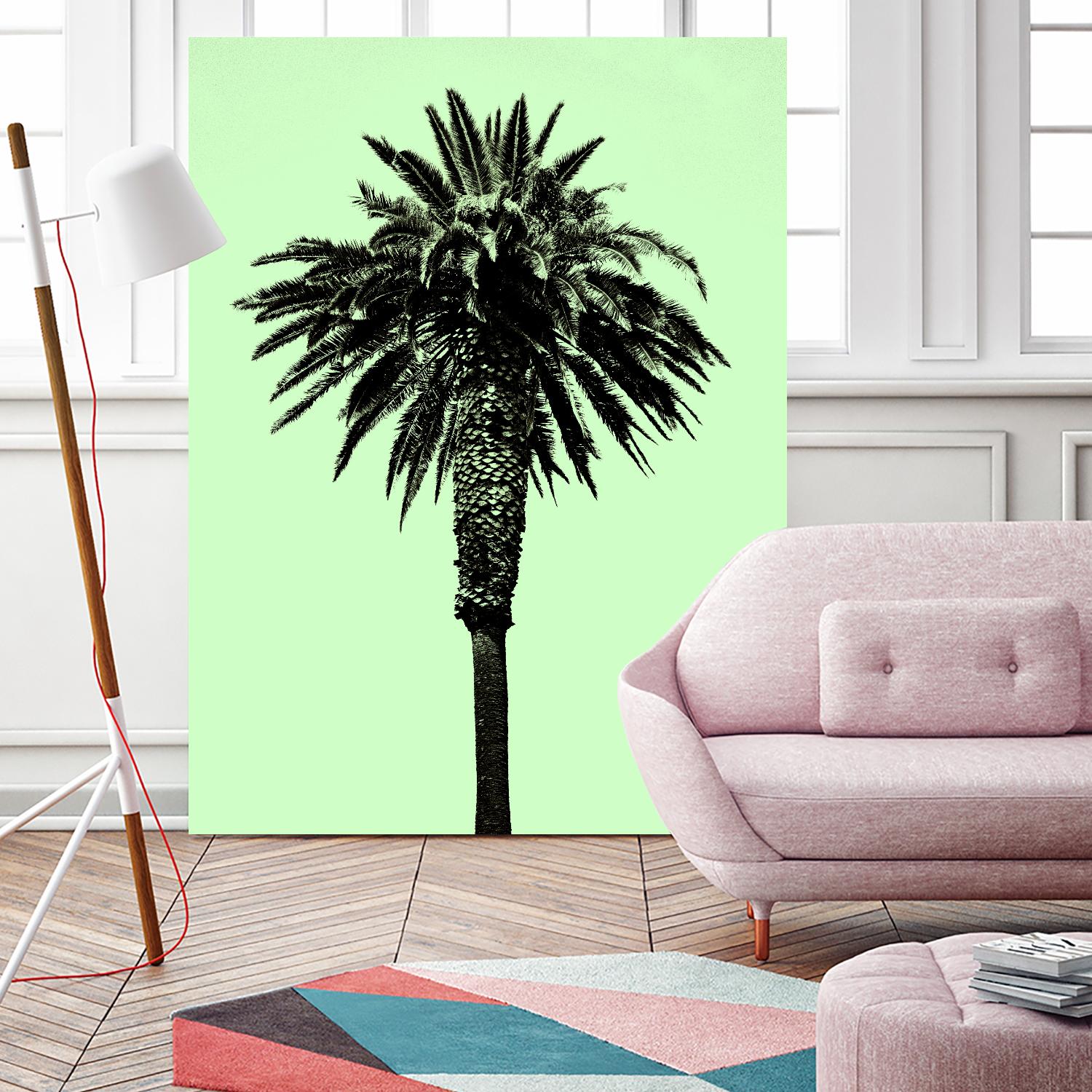 Palm Tree 1996 (Green) by Erik Asla on GIANT ART - multicolor photography; contemporary