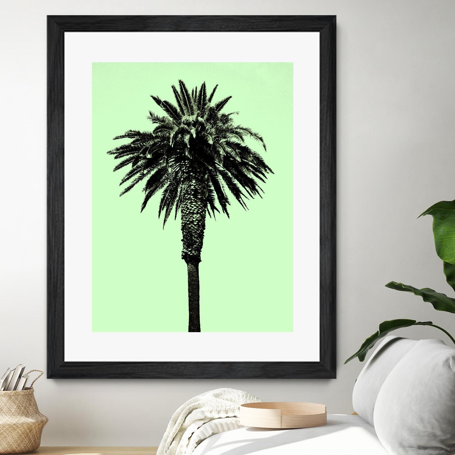 Palm Tree 1996 (Green) by Erik Asla on GIANT ART - multicolor photography; contemporary