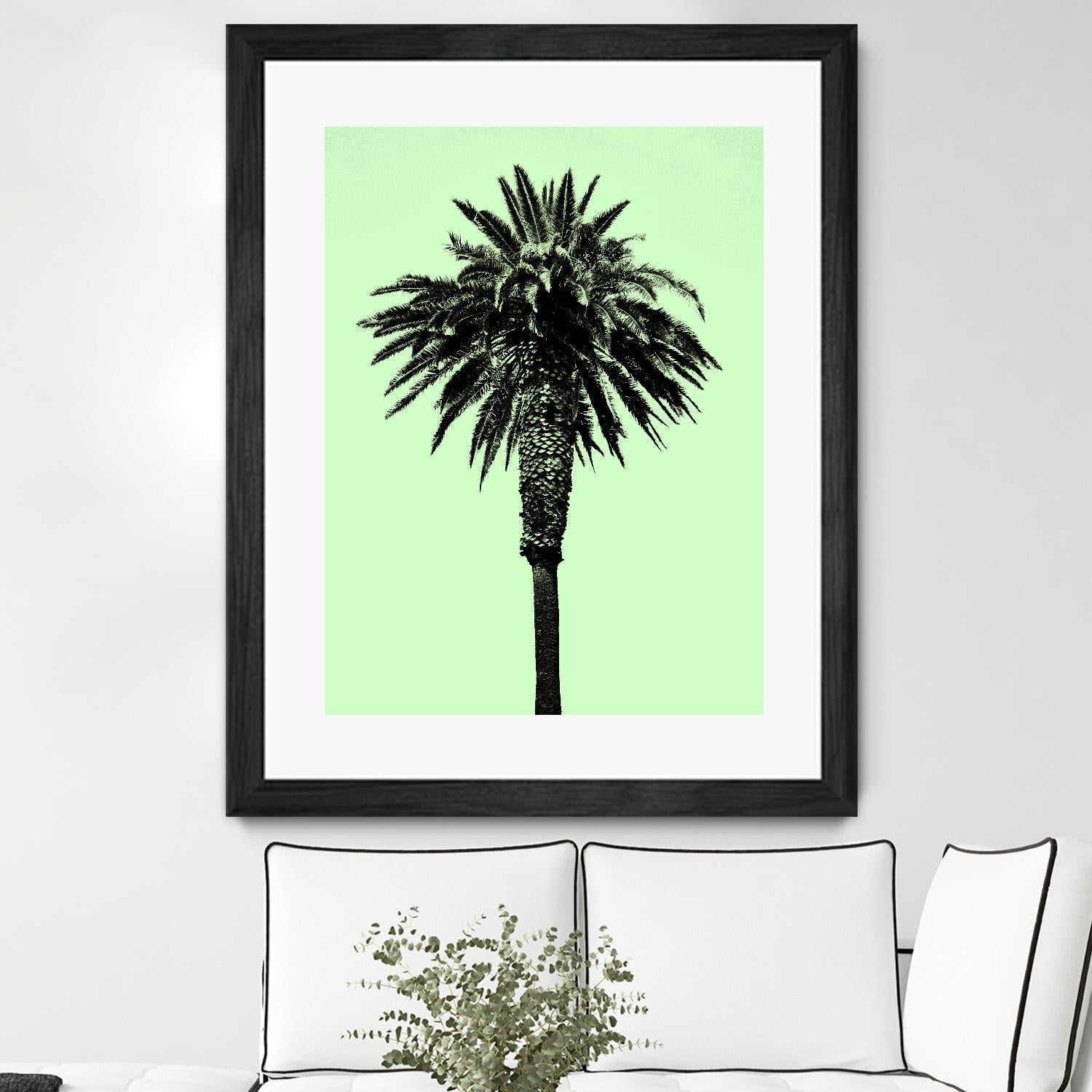 Palm Tree 1996 (Green) by Erik Asla on GIANT ART - multicolor photography; contemporary