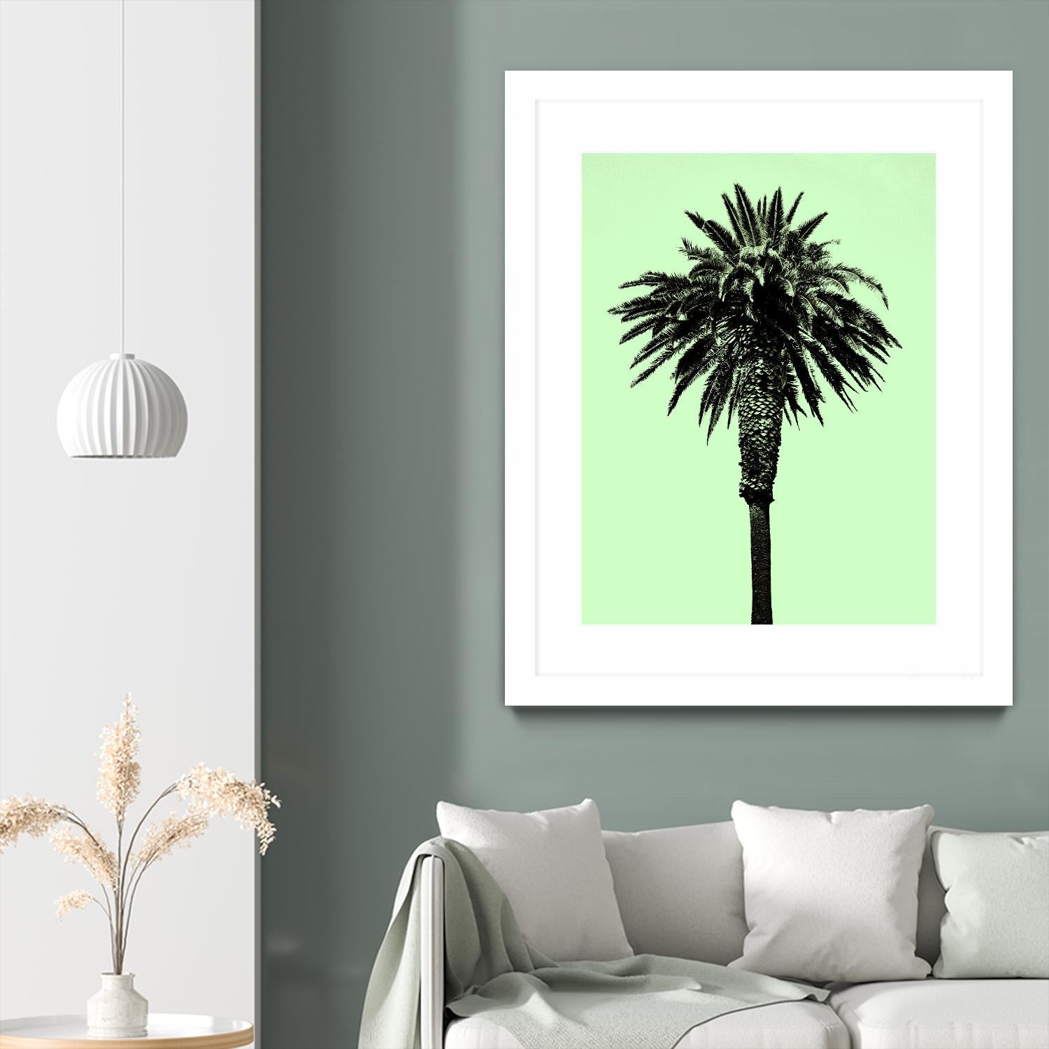 Palm Tree 1996 (Green) by Erik Asla on GIANT ART - multicolor photography; contemporary