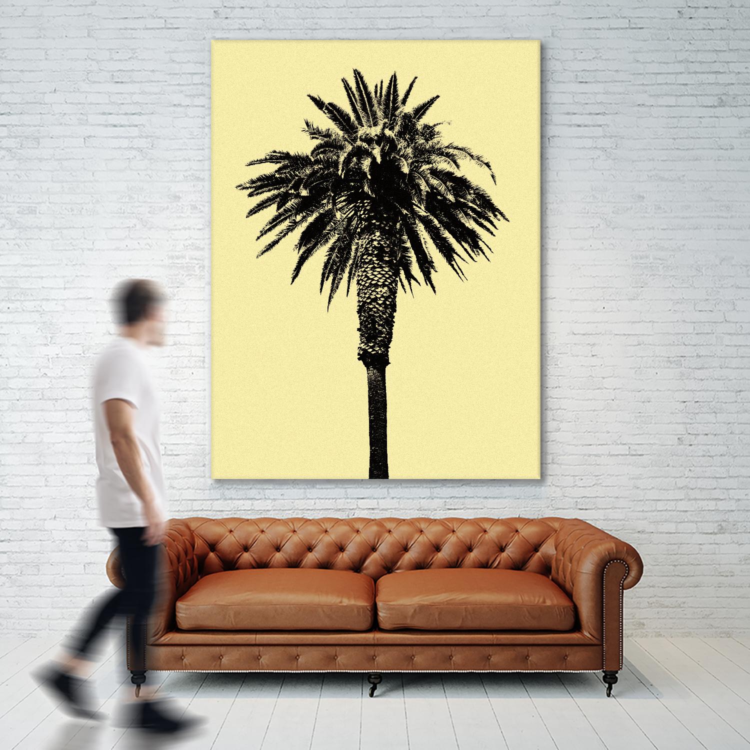 Palm Tree 1996 (Yellow) by Erik Asla on GIANT ART - multicolor photography; contemporary