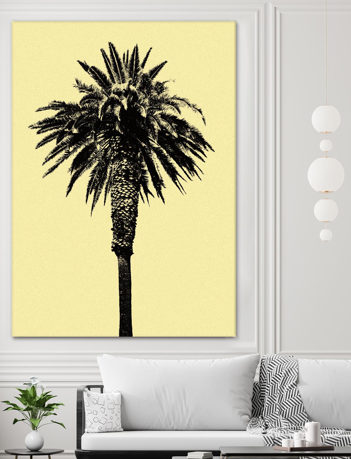 Palm Tree 1996 (Yellow) by Erik Asla on GIANT ART - multicolor photography; contemporary