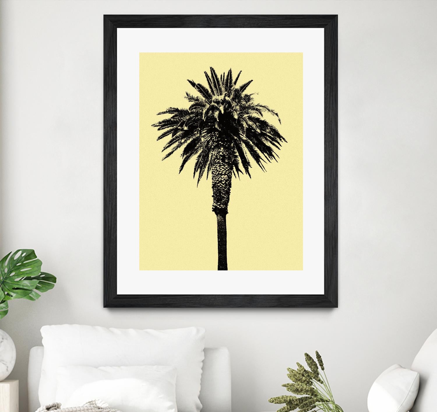 Palm Tree 1996 (Yellow) by Erik Asla on GIANT ART - multicolor photography; contemporary