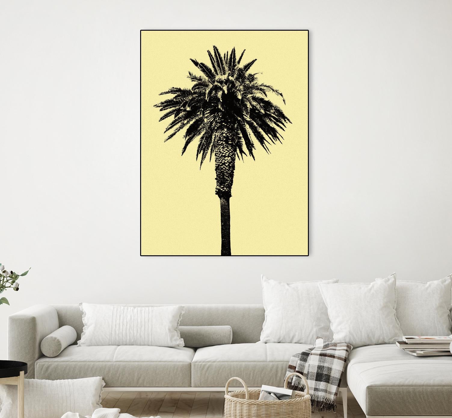 Palm Tree 1996 (Yellow) by Erik Asla on GIANT ART - multicolor photography; contemporary