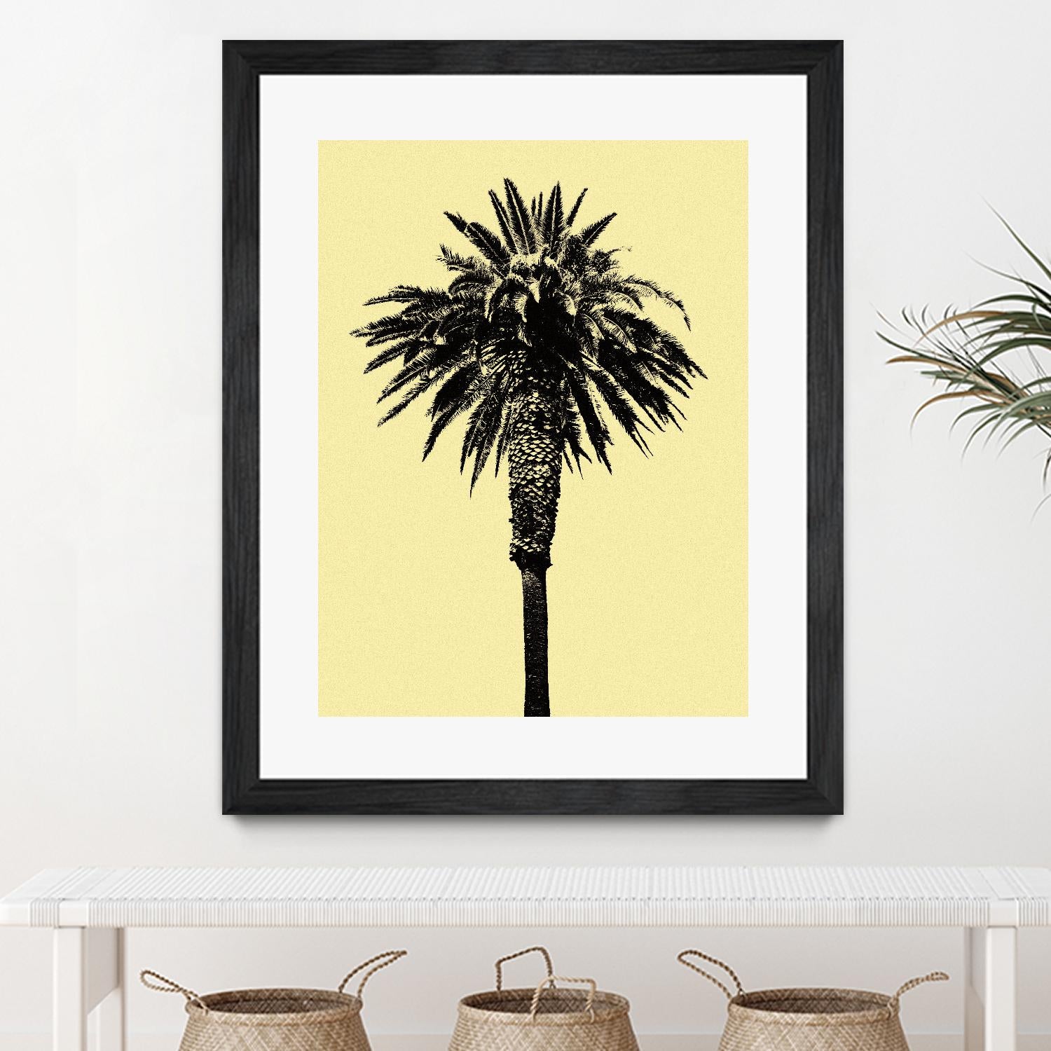 Palm Tree 1996 (Yellow) by Erik Asla on GIANT ART - multicolor photography; contemporary