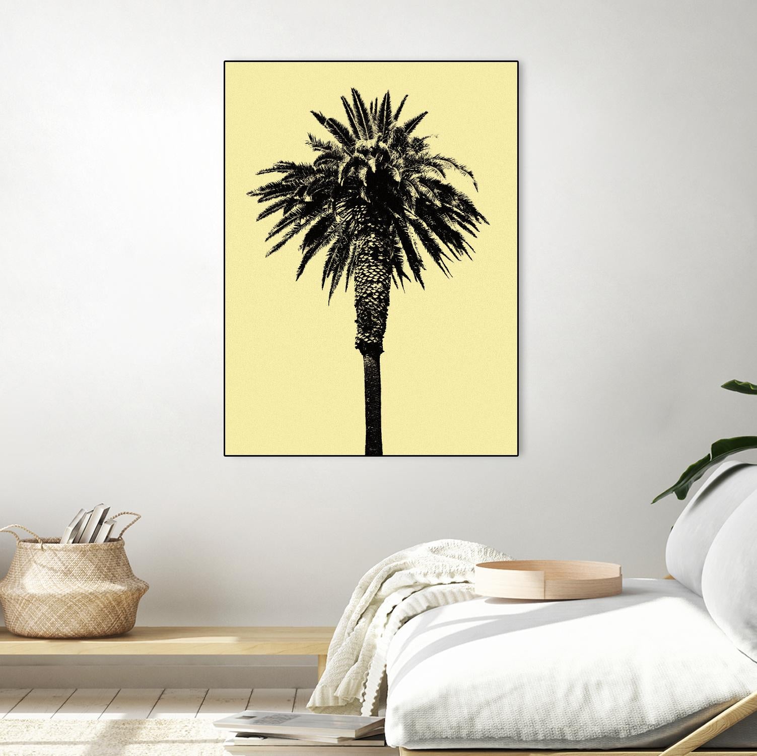 Palm Tree 1996 (Yellow) by Erik Asla on GIANT ART - multicolor photography; contemporary