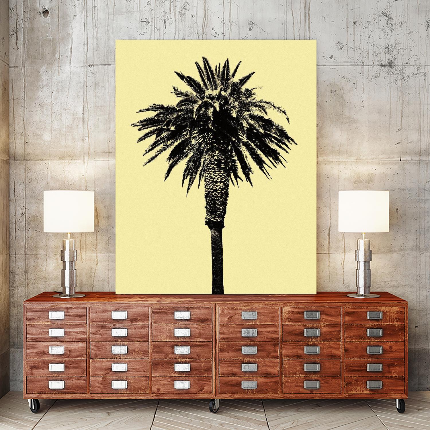 Palm Tree 1996 (Yellow) by Erik Asla on GIANT ART - multicolor photography; contemporary