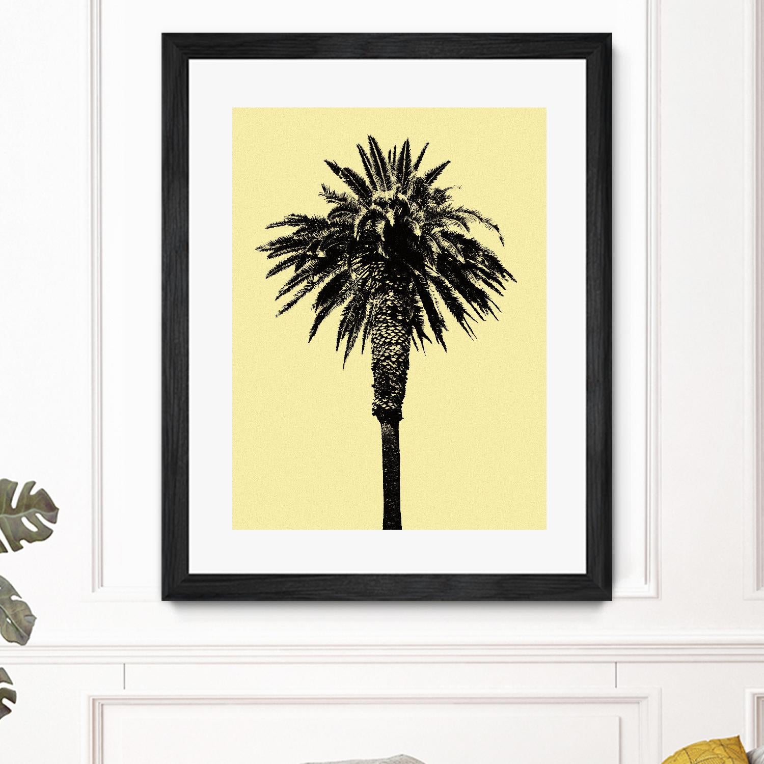 Palm Tree 1996 (Yellow) by Erik Asla on GIANT ART - multicolor photography; contemporary