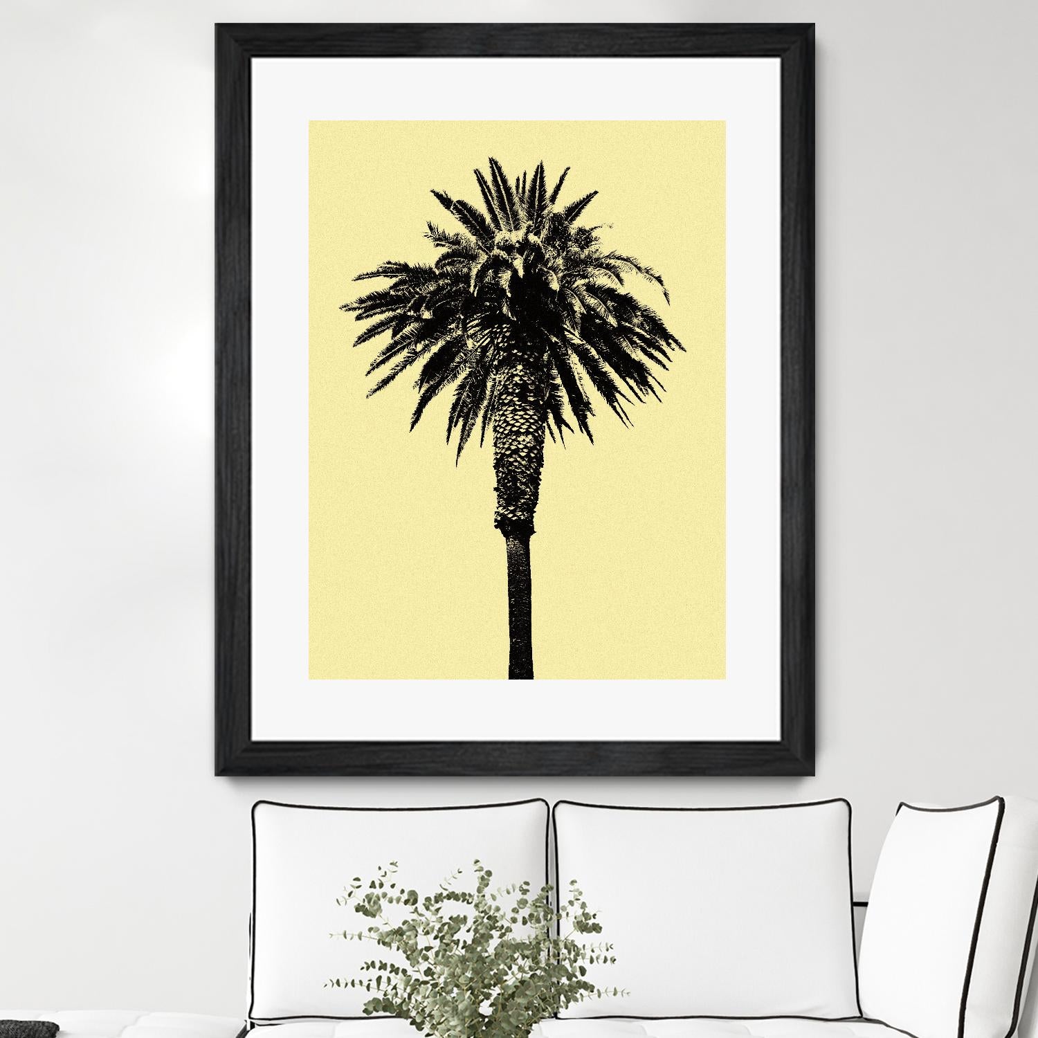 Palm Tree 1996 (Yellow) by Erik Asla on GIANT ART - multicolor photography; contemporary